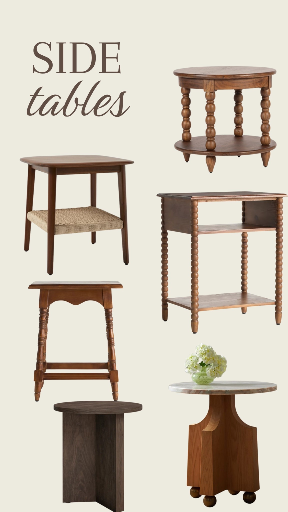 Living room side tables that would look good in just about any space 🤎 #sidetables #livingroomfurniture

#LTKHome