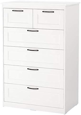 Ikea Songesand 6-Drawer Chest White 32 1/4x49 5/8 103.667.82 | Amazon (US)