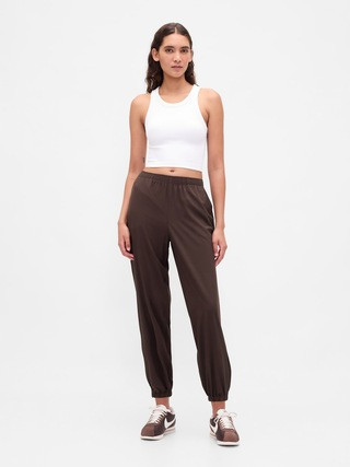 GapFit Tech High Rise Zip-Hem Joggers | Gap (US)