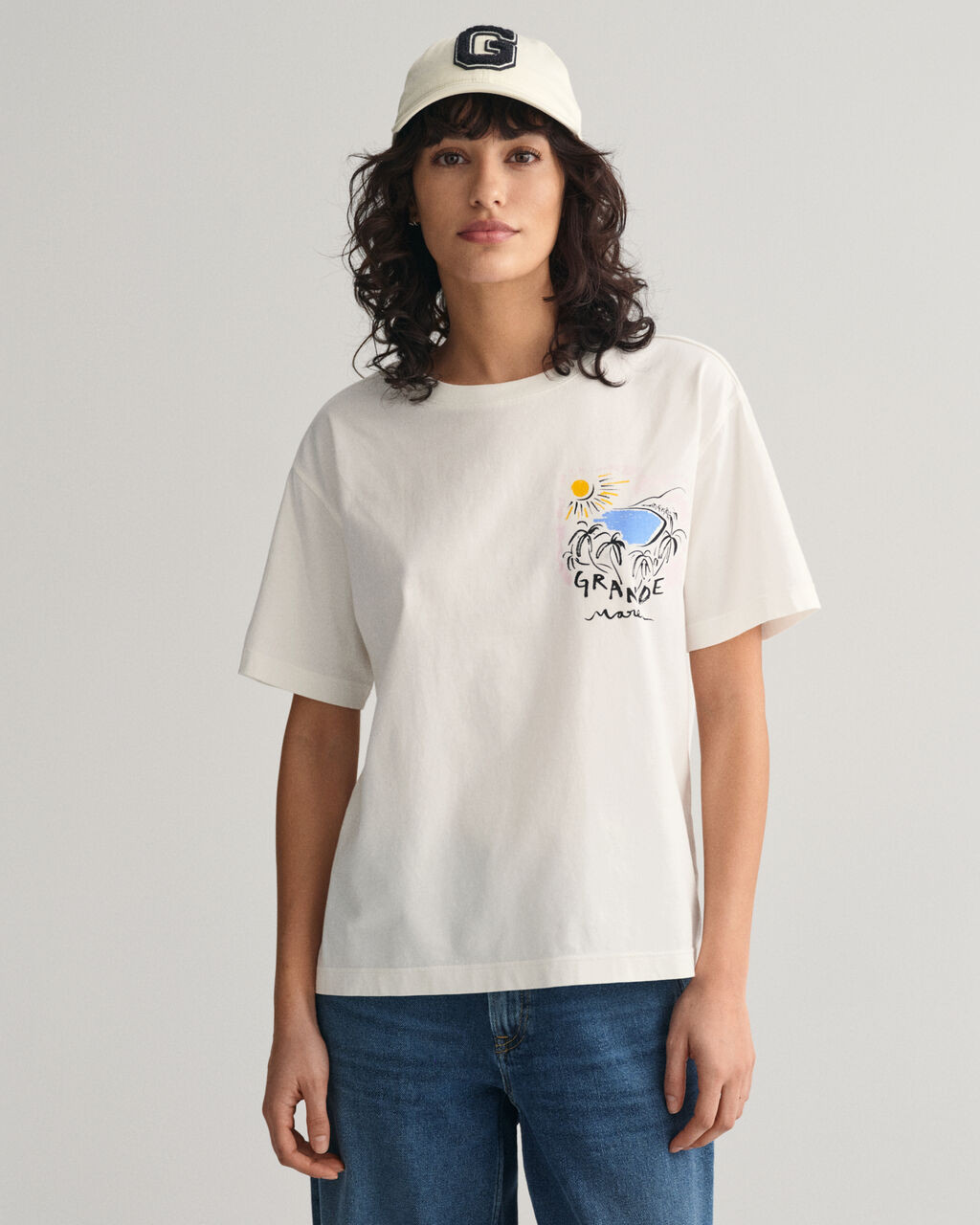 Grande Mare Print T-Shirt | Gant