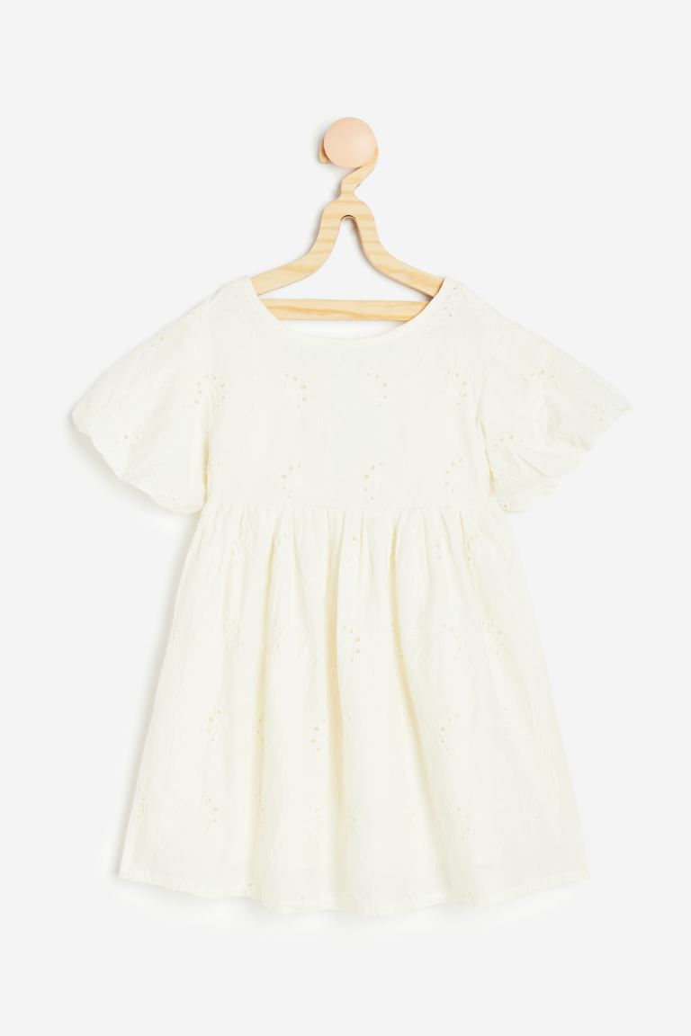 Eyelet Embroidery Dress | H&M (US + CA)