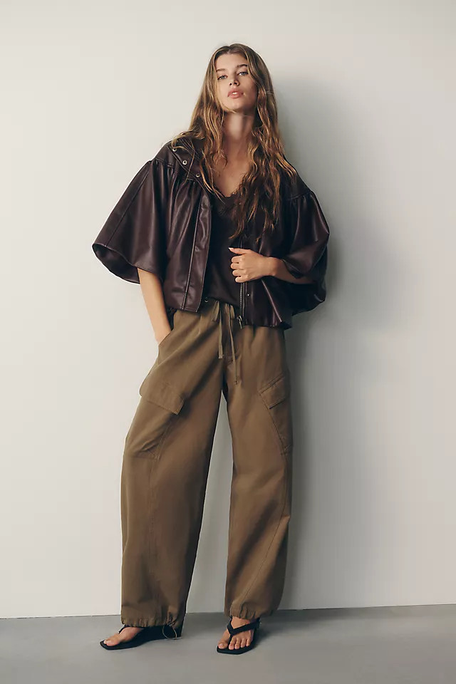 Whiteroom + Cactus Cotton Utility Pants | Anthropologie (US)
