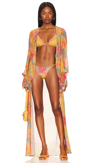 Long Cover Up in Waves | Revolve Clothing (Global)