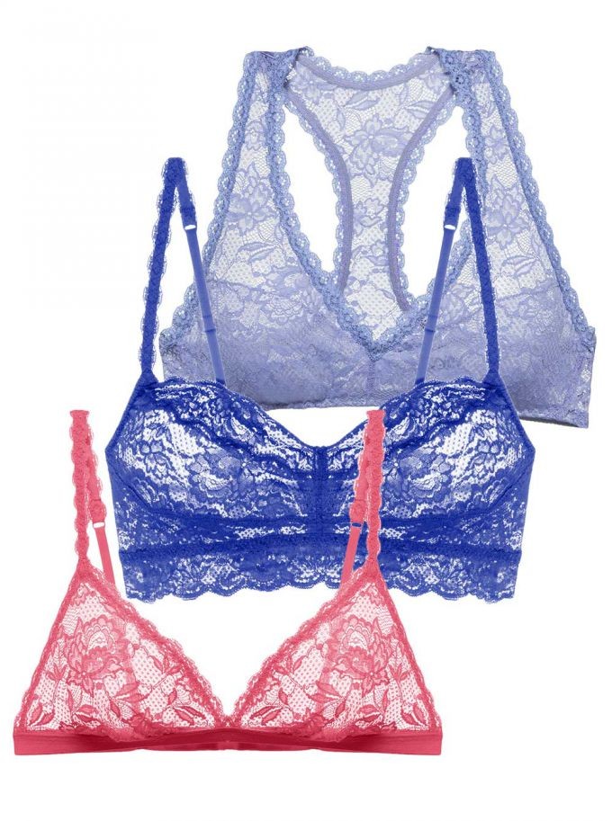 Cosabella Best Sellers: Bright Bralettes 3-pack | Cosabella