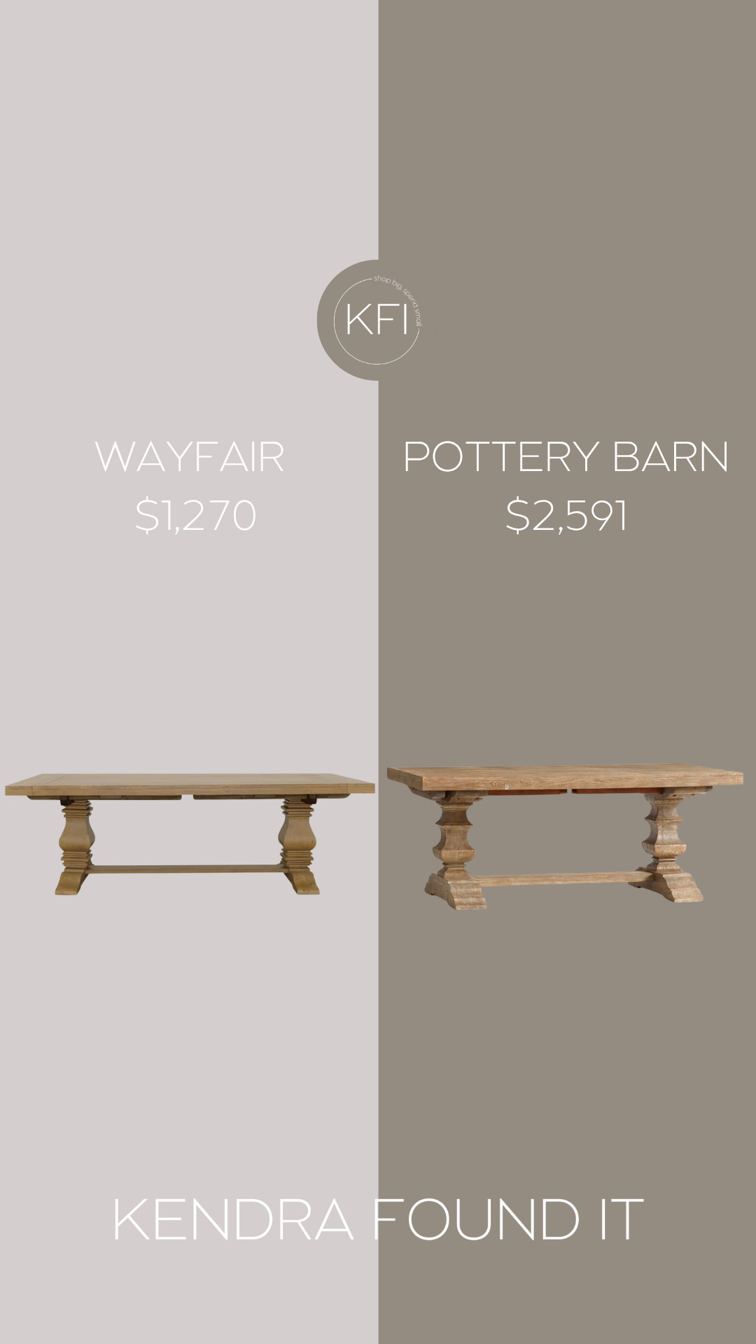 If you’ve been eyeing the Pottery Barn Banks Baluster Extending Dining Table, but don’t want to spend over $2,500, this is the Pottery Barn Banks Baluster Extending Dining Table dupe you’ve been waiting for. It has the same timeless farmhouse-inspired shape, elegant baluster legs, and warm wood tones—but at a fraction of the price. I styled it in our dining space and honestly can’t believe how luxe it looks for under $1,300.

This designer-inspired dining table is perfect for anyone decorating a transitional or modern organic home on a budget. It’s giving quiet luxury vibes without the high-end price tag. A great find for home updates, dining room refreshes, or new homeowners wanting the look of Pottery Barn on a more affordable scale.

Budget-friendly furniture, Wayfair dining table dupe, farmhouse table aesthetic, modern traditional design, neutral home decor—this one checks every box. If you're furnishing your home without overspending but still want pieces that feel high-end, this is a must-see. 

 #LTKHome #LTKSaleAlert #LTKFamily