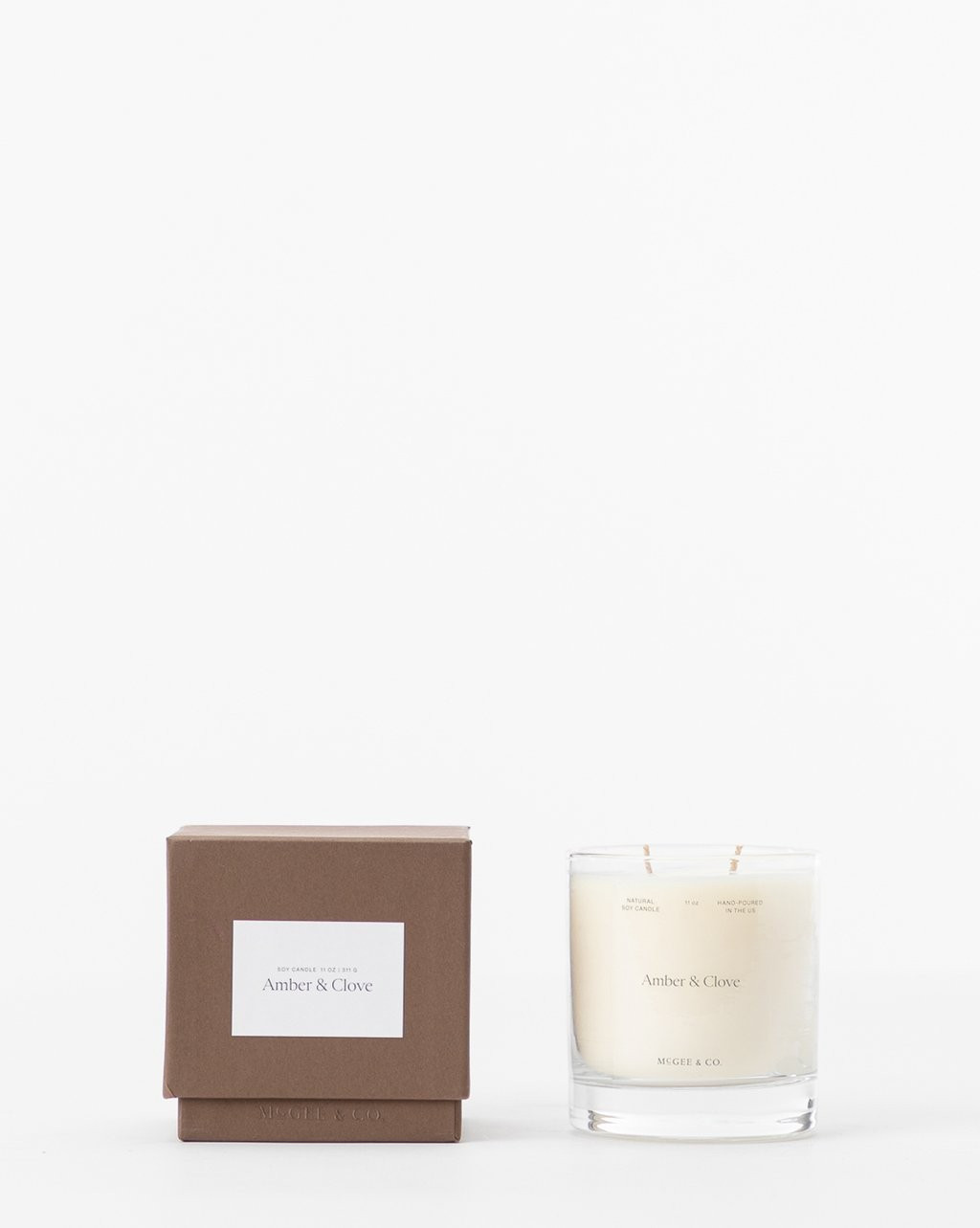 Amber + Clove Candle | McGee & Co.