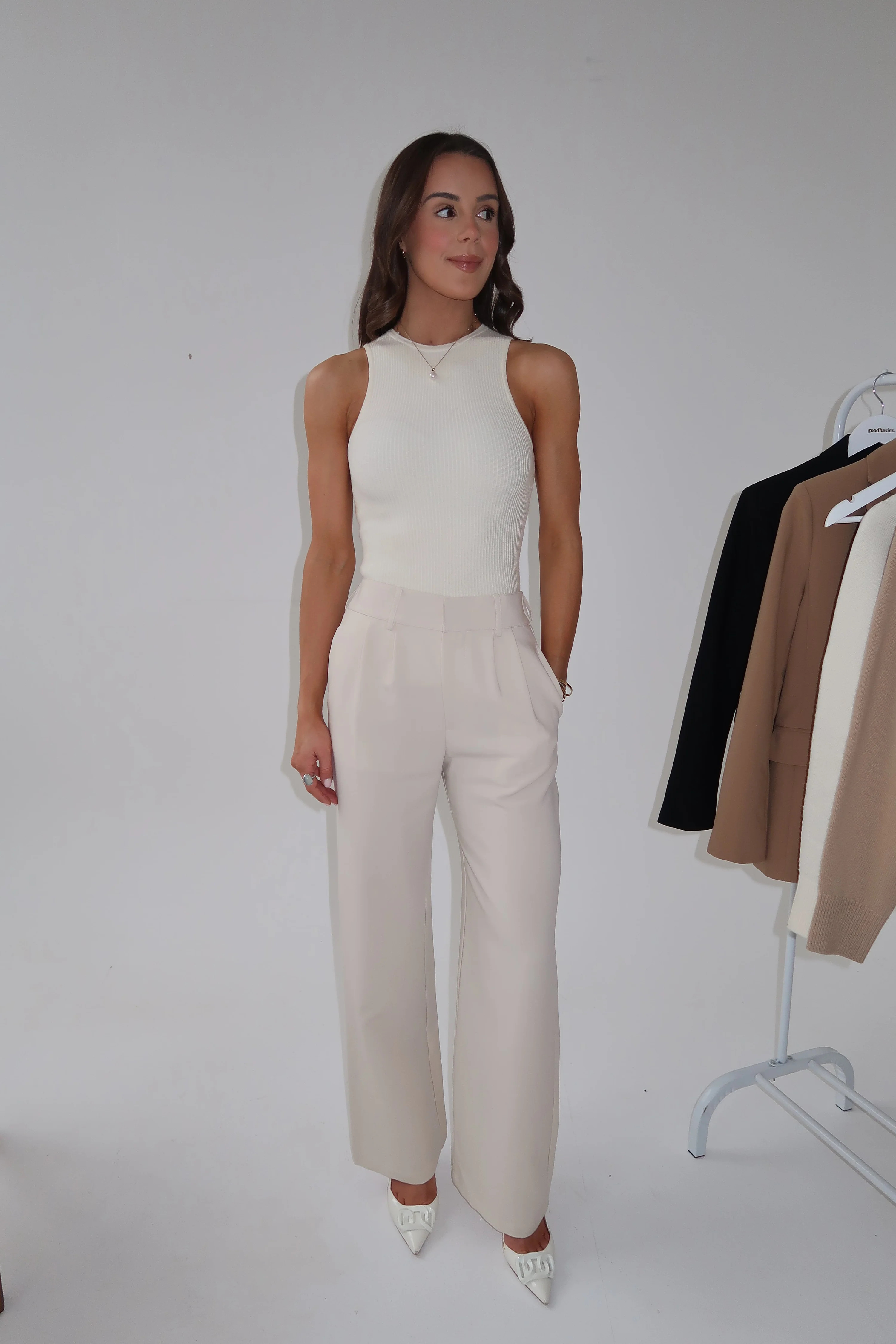 Ribbed racer vest | Good Basics Club