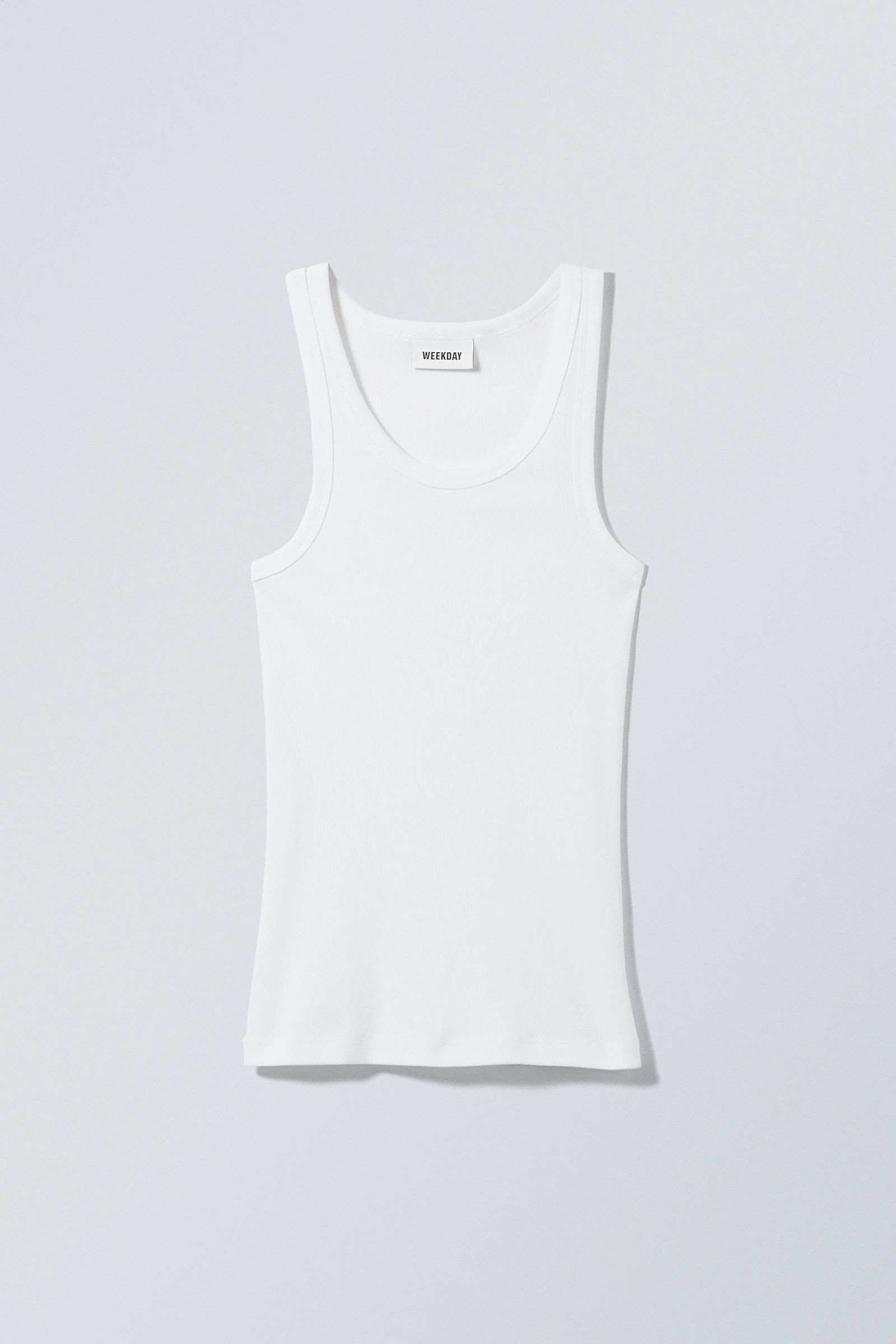 Close Fitted Tank Top | Weekday
