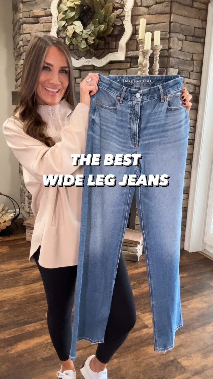 American Eagle: the best wide leg jeans. They’ve already sold out once so be sure to grab them now while they’re in stock and on sale!

Wearing size 6 long, size up if in between sizes. I’m 5’9” and 140 pounds for reference. 

American eagle style, American eagle fashion, best jeans, best wide leg jeanss

#LTKStyleTip 

#LTKSaleAlert #LTKFindsUnder50