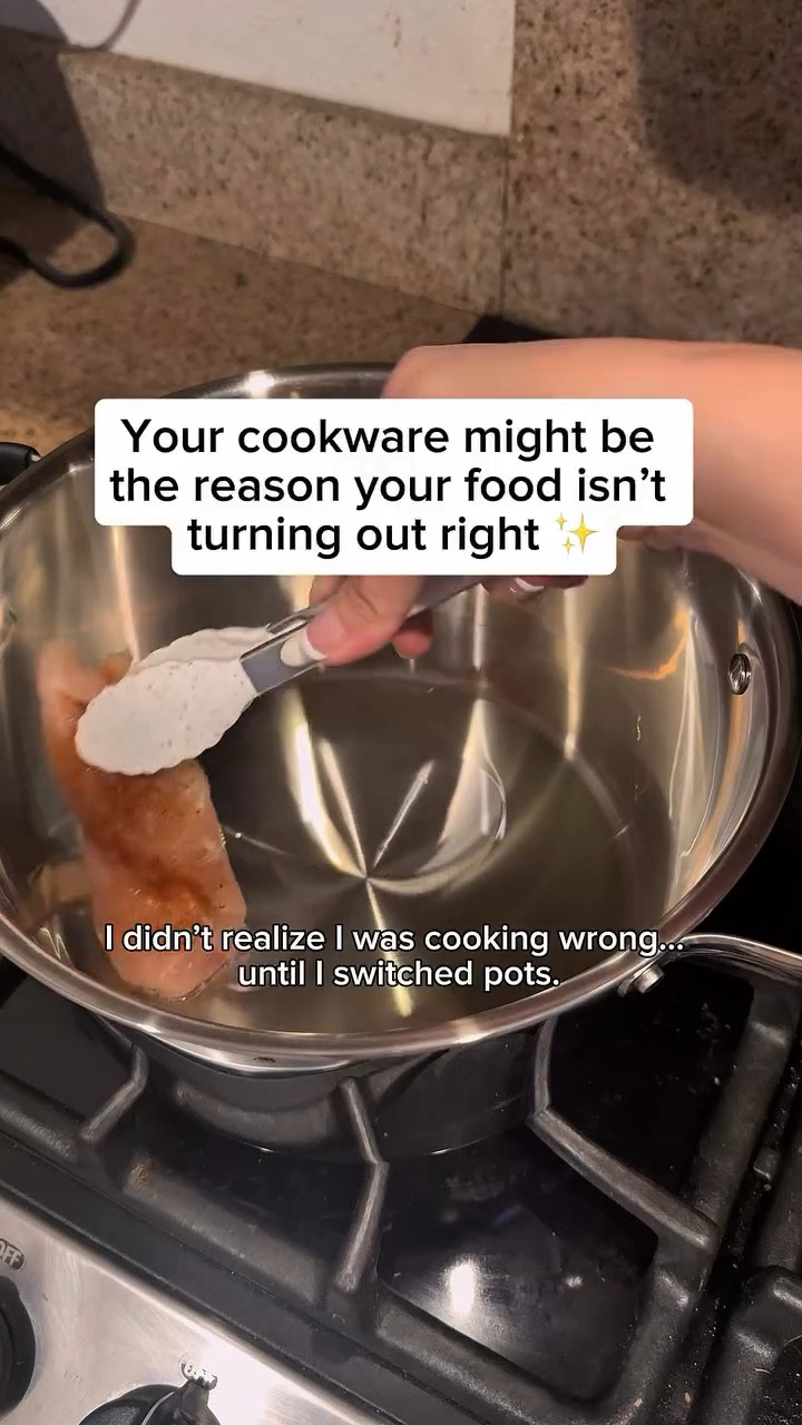 Finally a safer alternative to non-stick ✨
Never thought I’d care about cookware like this…
but once you notice the difference, you can’t go back.

Even heat 🔥
Cool-touch handles 🧊
Dishwasher safe 💦

Say less!!!

Upgrading your cookware to @myavacraft one piece at a time today! 

Comment “COOK” and I’ll send you a link! 

#cookware #avacraft #cooking #stainlesssteelcookware #amazonfinds