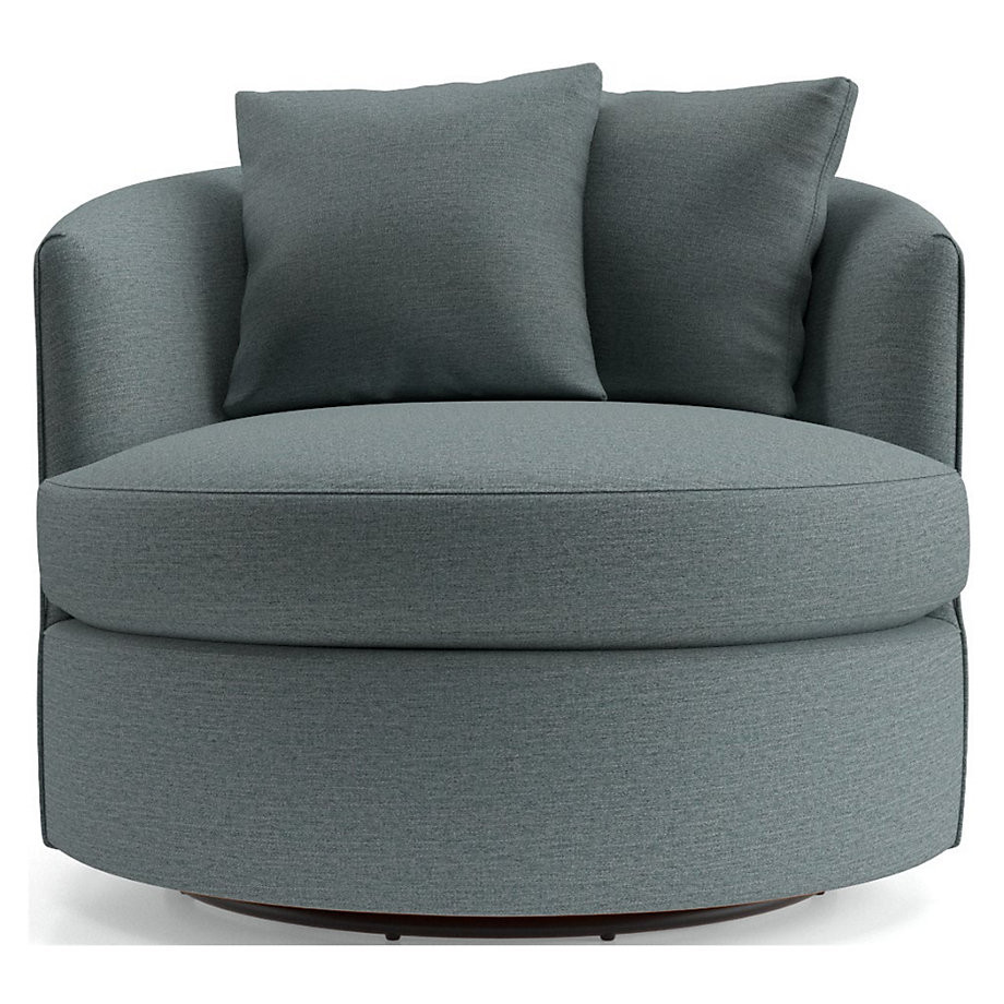Tillie Swivel Chair + Reviews | Crate & Barrel | Crate & Barrel