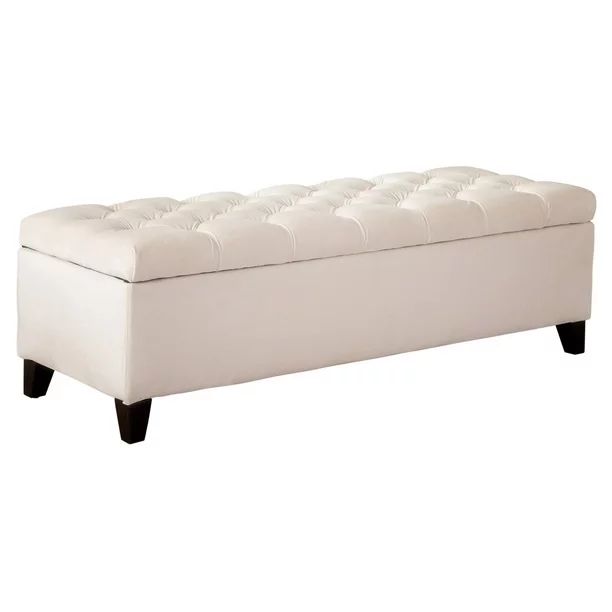 Oliver New Velvet Storage Indoor Bench | Walmart (US)