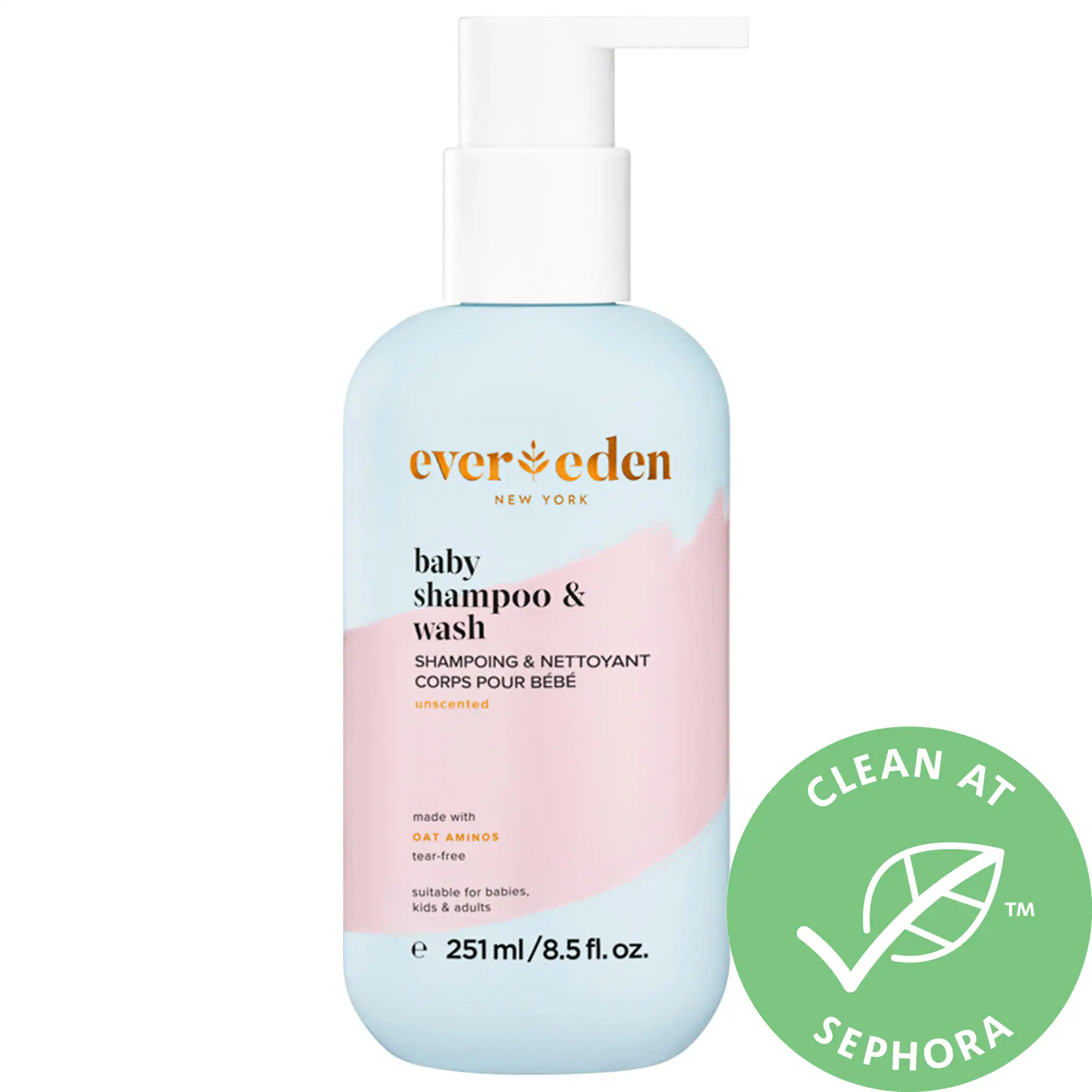 Evereden Baby Shampoo and Hydrating Body Wash 8.5 oz/ 251 mL | Sephora (CA)