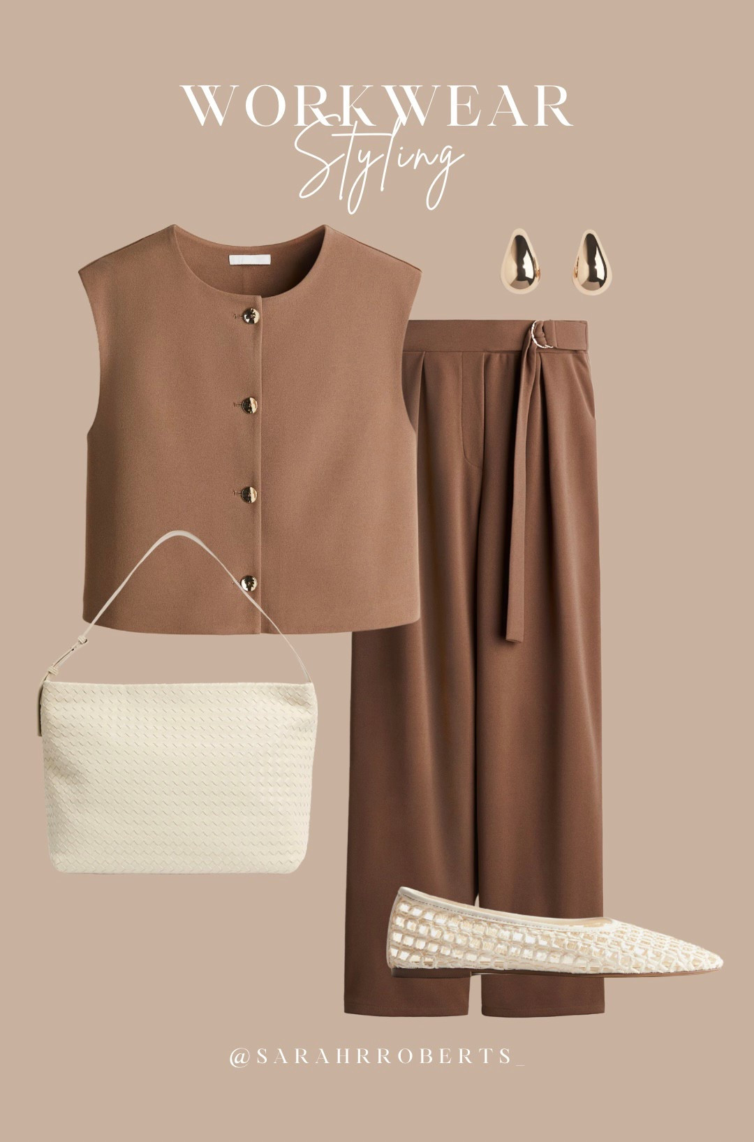 Workwear styling 💼 how nice are these £19.99 trousers from H&M!! Perfect to wear to the office!

#LTKworkwear #LTKuk #LTKsummer