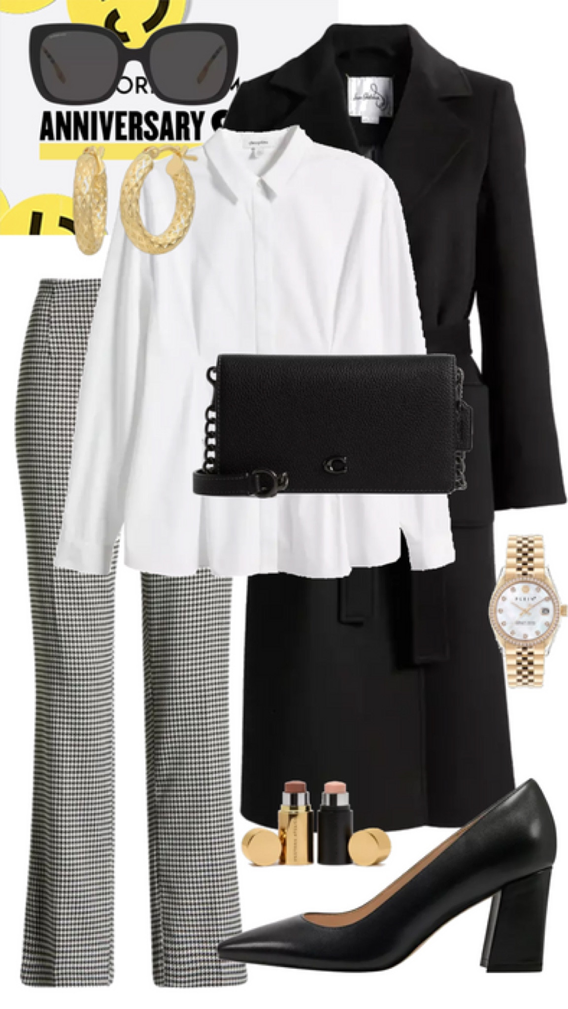 This is the perfect look for the office all from the Nordstrom Anniversary Sale. This Ralph Lauren coat is so beautiful and will be a winter staple. I love it with these halogen houndstooth pants and Marc Fisher pumps! 

#LTKxNSale #LTKsalealert #LTKstyletip