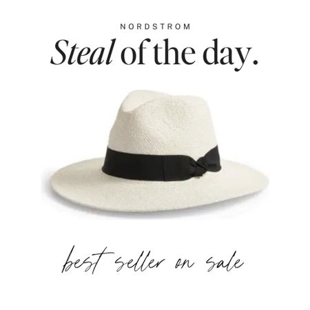 Under $25! Nordstrom Half Yearly Sale - thrilled to share that this best seller is on sale. 

#summerstyle #summeroutfit #swim #beachhat #nordstromsale #hat #sunhat #luxeforless 

#LTKSeasonal #LTKFindsUnder50 #LTKSaleAlert