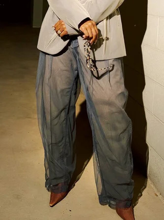 Urban Plain Fashion Pants | Stylewe