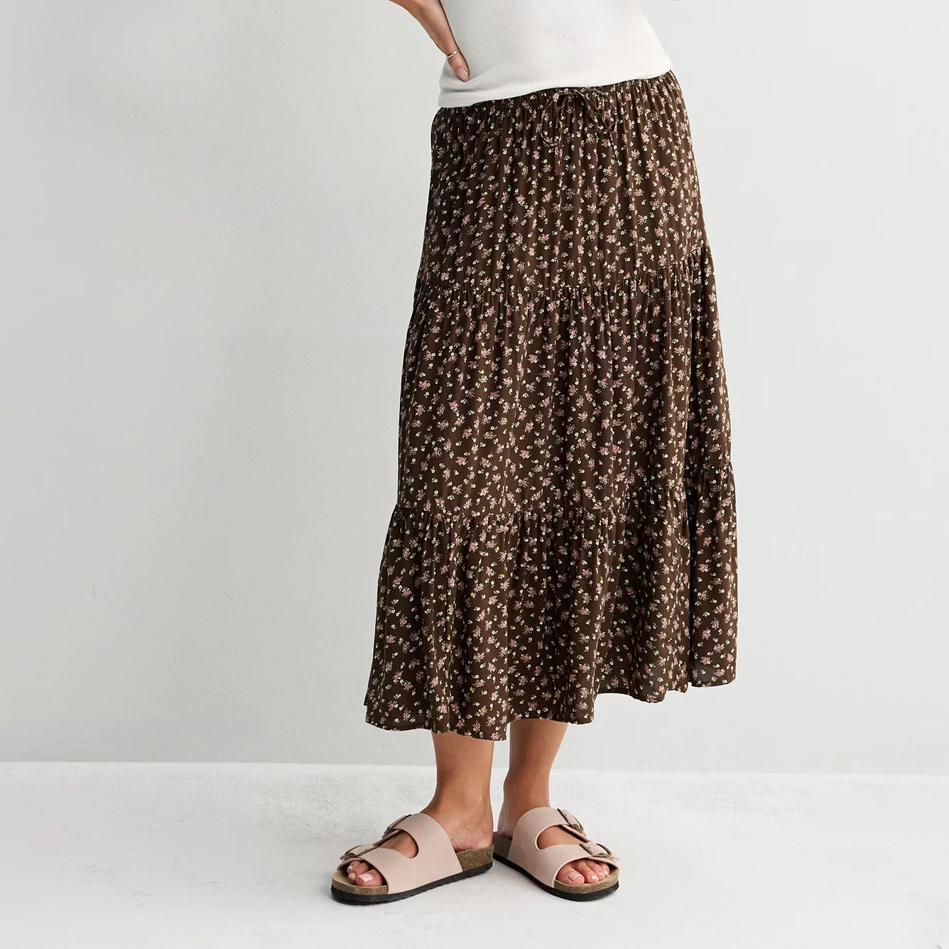 Juniors' SO® Tiered Midi Skirt | Kohl's