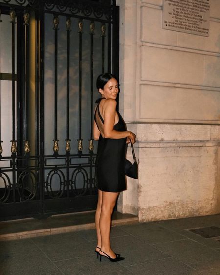 Night out in Paris ❤️ this Alexis dress is giving me Prada vibes & it’s on sale 🙌🏻 #falloutfits #falldresses #weddingguestdress #holidaydress 

#LTKstyletip #LTKsalealert #LTKHoliday