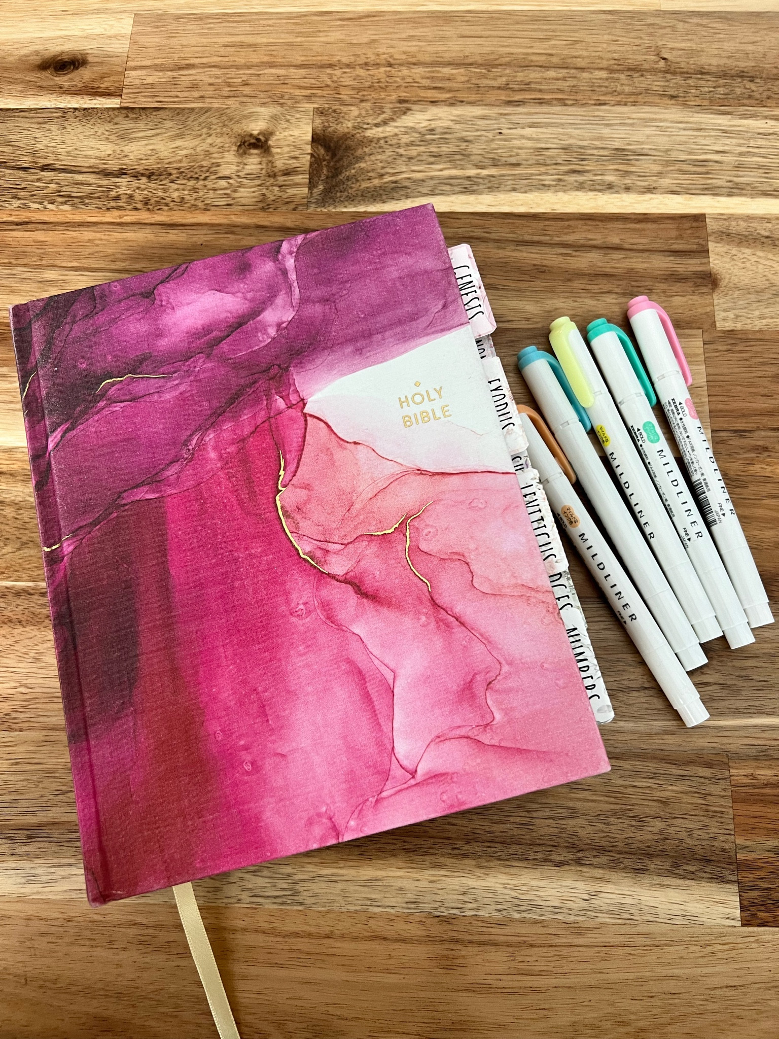 Journal Study Bible, Highlighters, & Bible Tabs. 🩷 

#LTKFindsUnder50 #LTKFamily #LTKGiftGuide