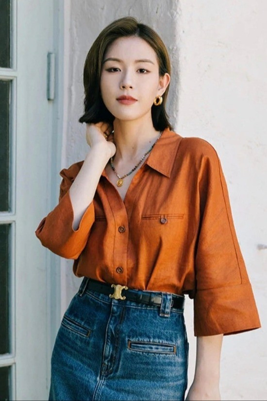 Summer linen blouse for petite women

#LTKMidsize #LTKPetite