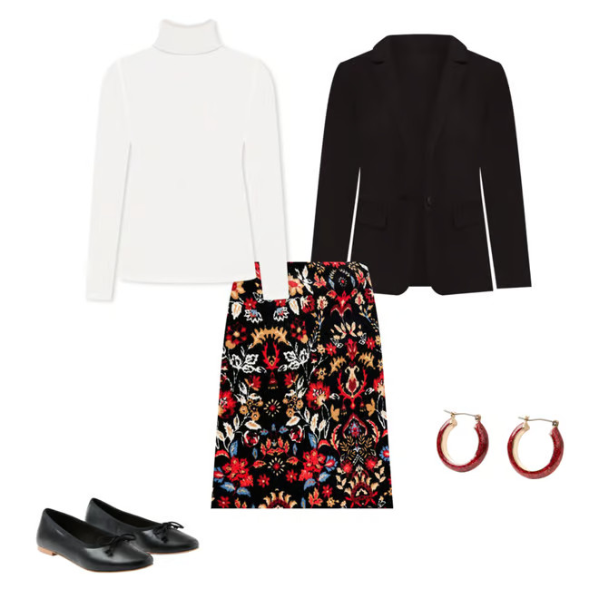 Forest Corduroy Shift Skirt | LOFT