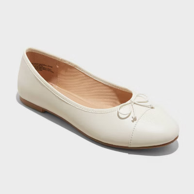 Women's Janie Ballet Flats with Memory Foam Insole - A New Day™ | Target