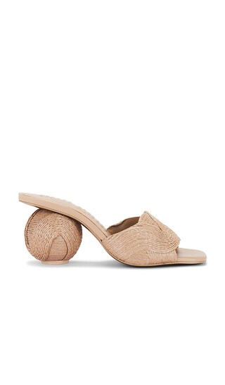 Cult Gaia Noor Sandal in Tan. - size 36 | Revolve Clothing (Global)