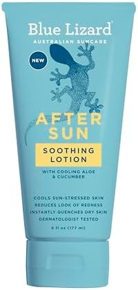 BLUE LIZARD After Sun Soothing Lotion, Lightweight Formula with Shea Butter, Soothes and Moisturi... | Amazon (US)