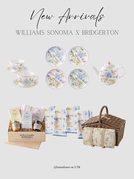 New at Williams Sonoma! Bridgerton collab! This is so, so cute & perfect for summer! 

#LTKHome #LTKStyleTip