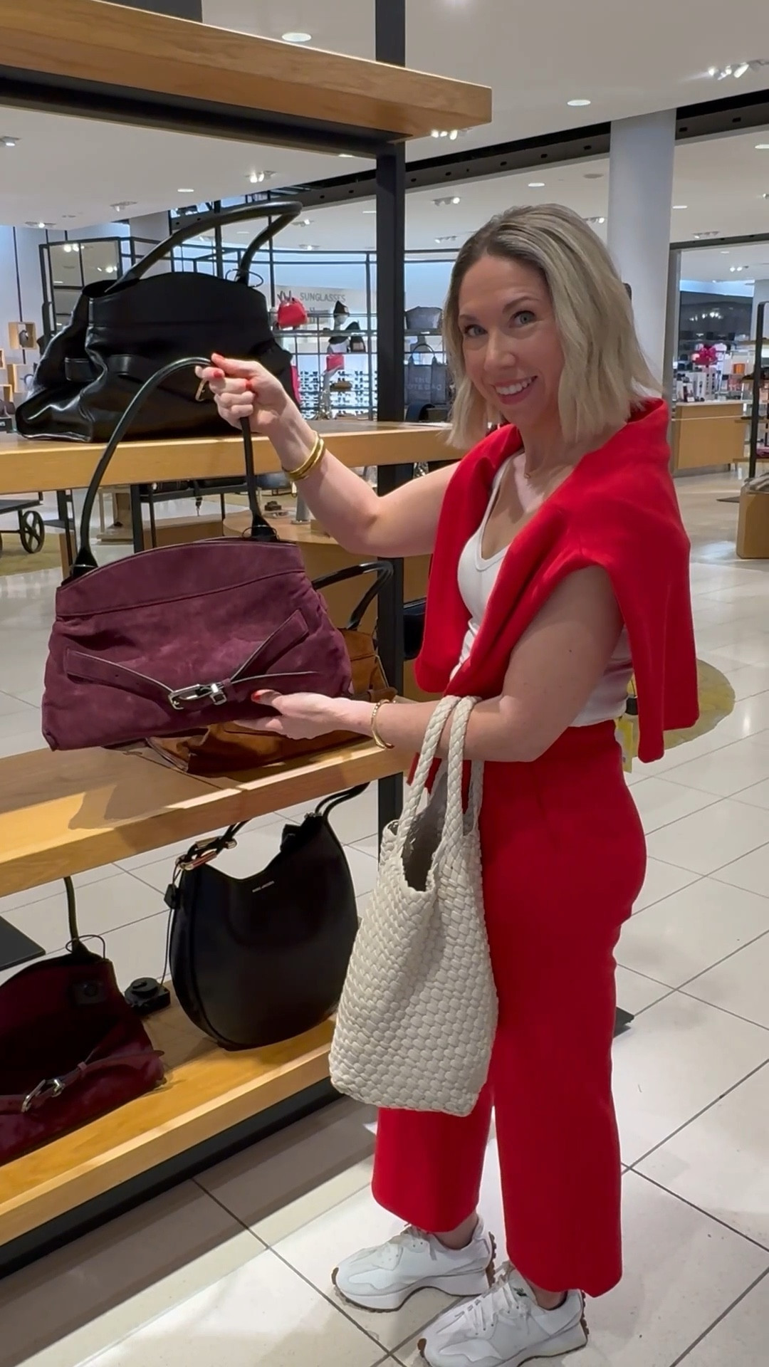 Marc Jacob’s Dakota satchel is on trend with suede  material and such a pretty color - dark plum 

Also comes in colors copper and dark brown. 


#ltkworkwear #ltkcyberweek handbag , purse, gift guide , Nordstrom , suede purse, holiday shopping, gifts for her , Marc Jacob’s 

#LTKGiftGuide #LTKHoliday #LTKSeasonal