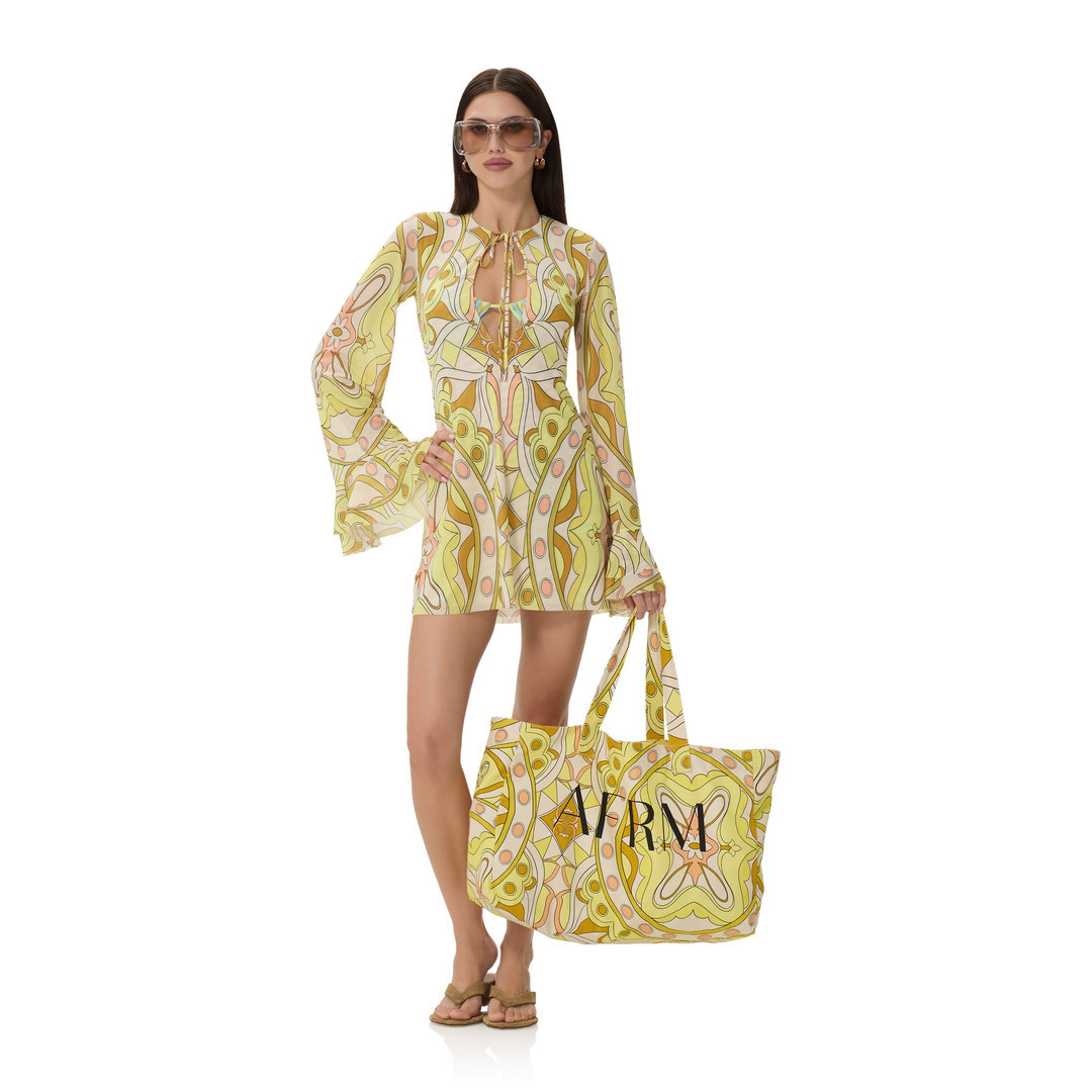 Kori Dress - Geo Scarf | ShopAFRM