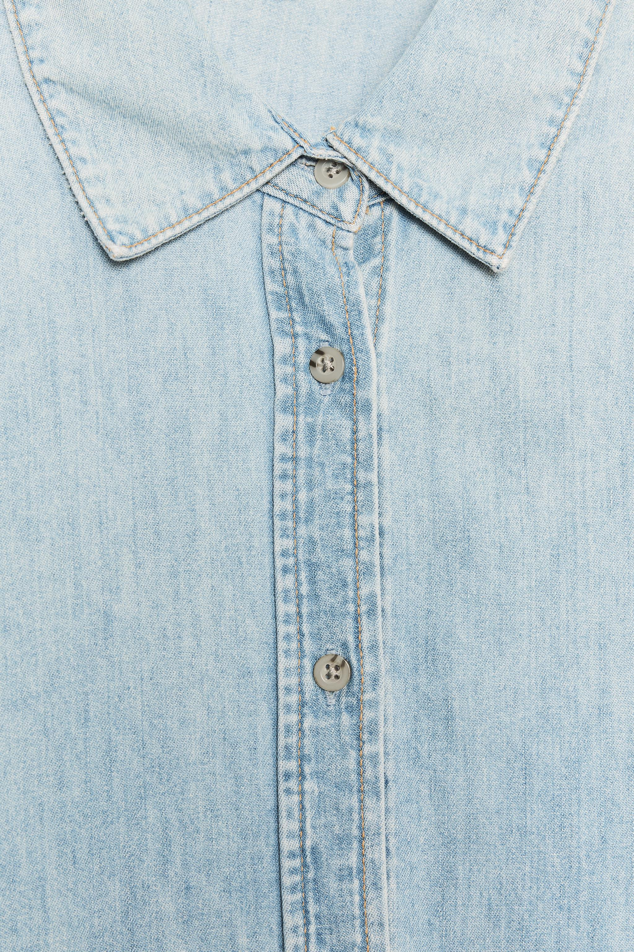 TRF LONG DENIM SHIRT | Zara US