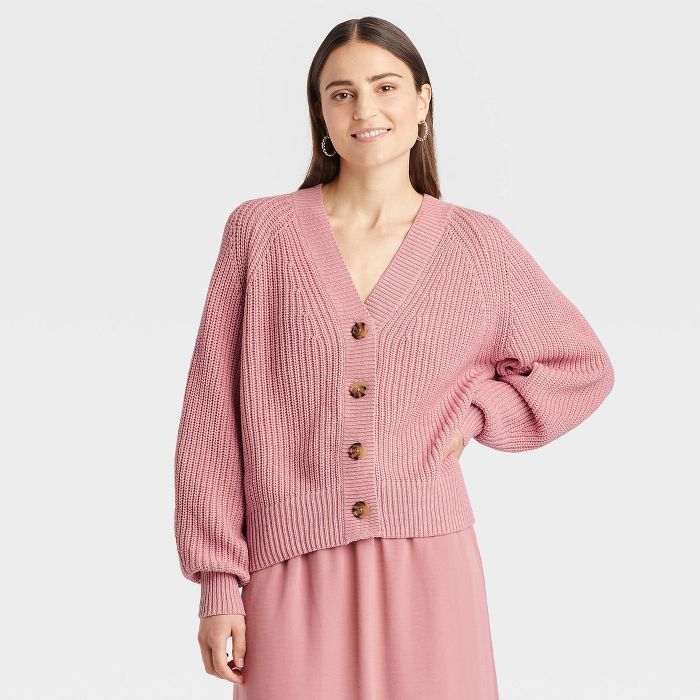 Women's Button Front Cardigan - A New Day™ | Target
