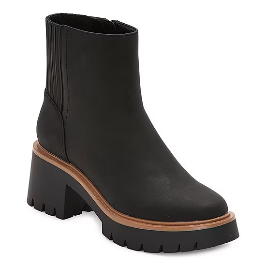 a.n.a Womens Marie Block Heel Booties | JCPenney