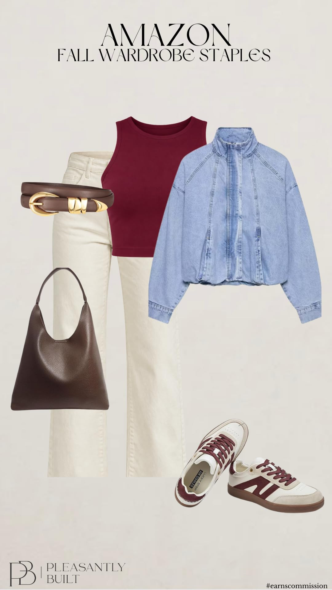Perfect fall outfit! High-waisted jeans, cropped denim jacket, and cozy tank top. #fallstyle #ootd #amazonfashion #amazonwomen #amazonstyle #amazonfinds #amazonootd #pleasantlybuilt 

 #LTKdayinmylife #LTKootd #LTKActive