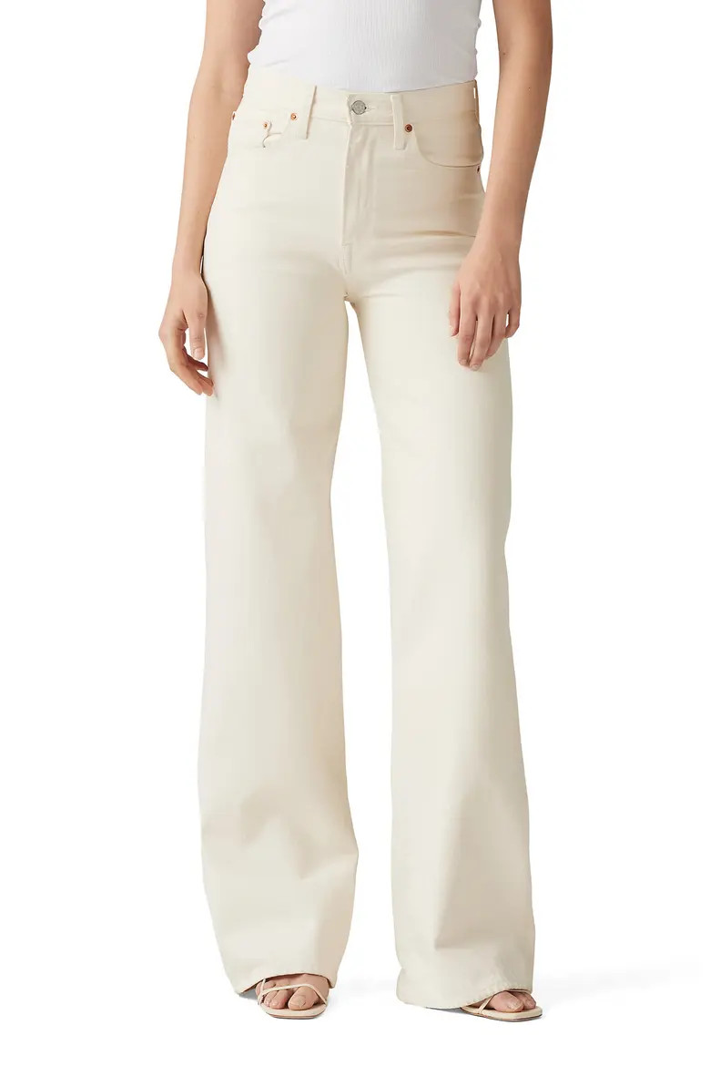 Levi's Ribcage High Waist Wide Leg Jeans (Barely Freezing) (Women) | Nordstrom | Nordstrom