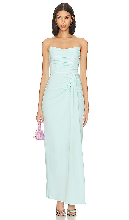 Katie May Ashanti Gown in Sky. Size L | Revolve Clothing (Global)