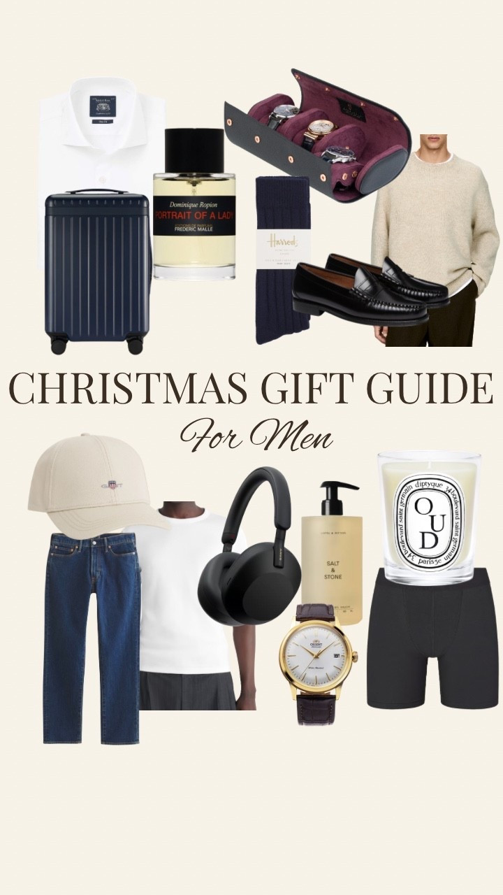 The perfect Christmas Gift Guide selection for the men of the world for 2025. Tailored towards the modern day guy who likes to dress well and look after himself 🎄 

#LTKfestive #LTKgiftguide #LTKmens
