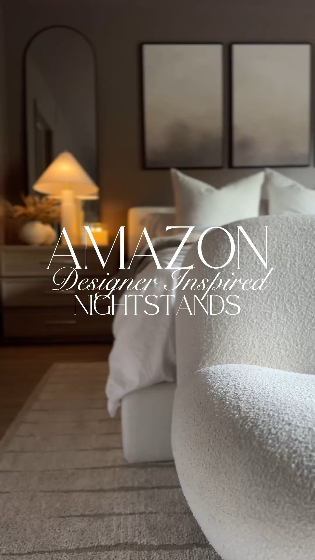 i love these oversized nightstands 

#LTKHome