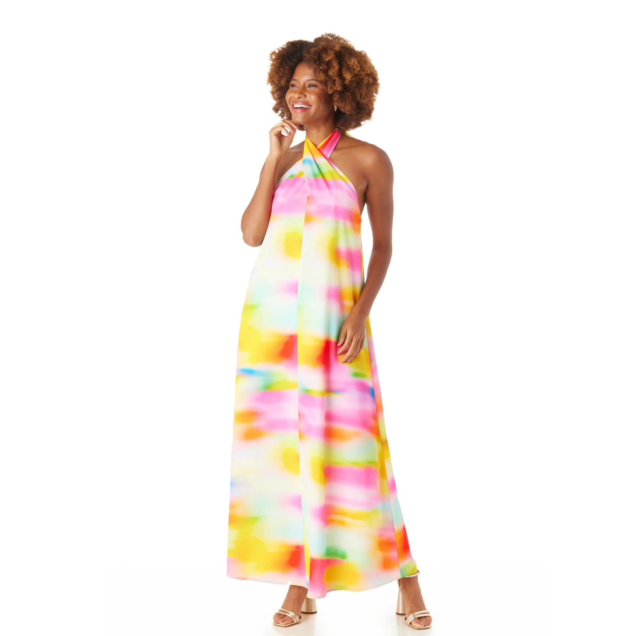 Cleo Dress in Desert Sunset | FairleyFancy