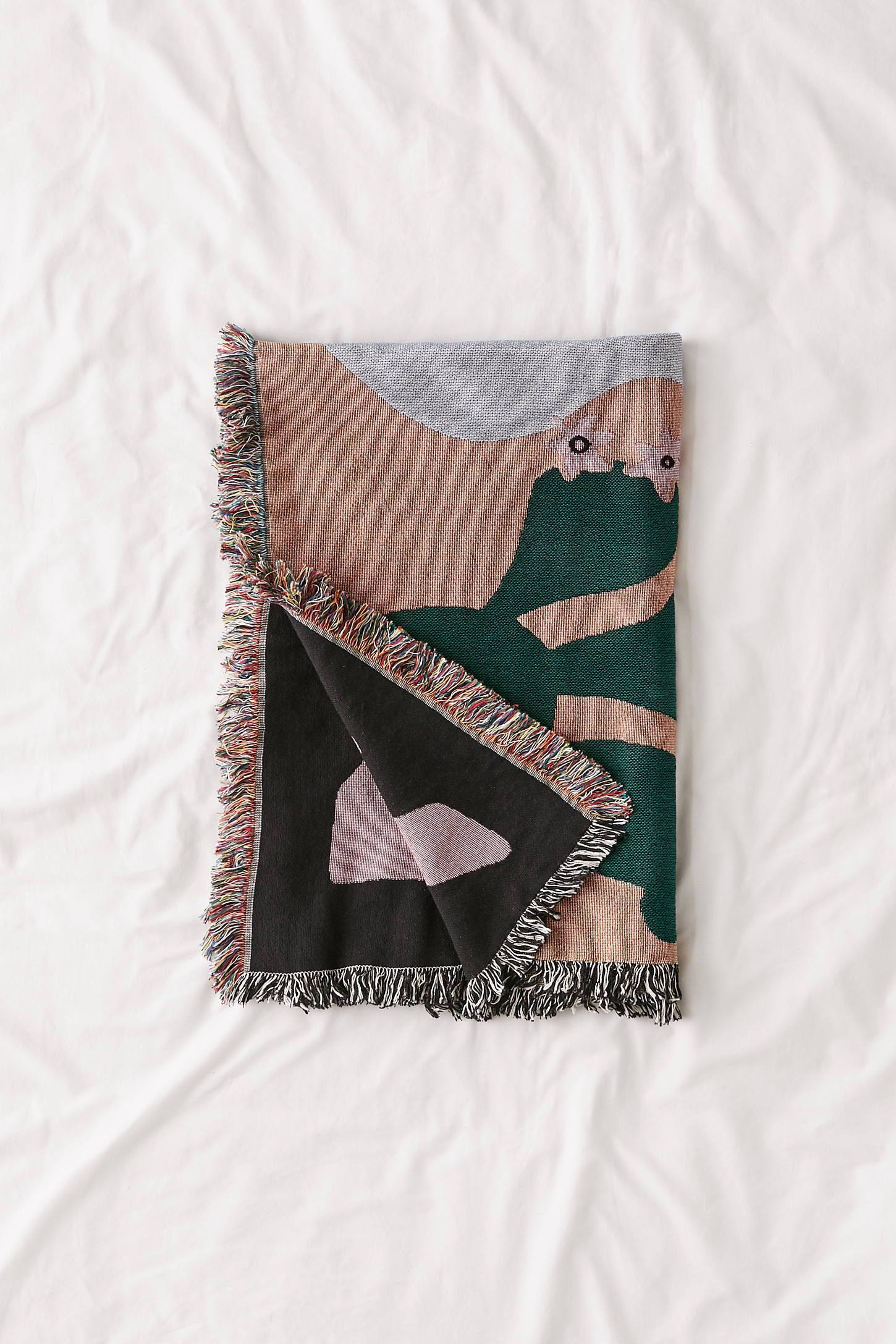 Plant Museum UO Exclusive Relax Woven Throw Blanket | Urban Outfitters (US and RoW)
