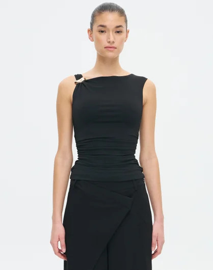 Asymmetrical Trim Detail Top | Glassons (Australia)