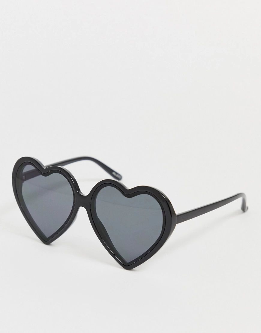 Aldo Heart Sunglasses-Black | ASOS (Global)