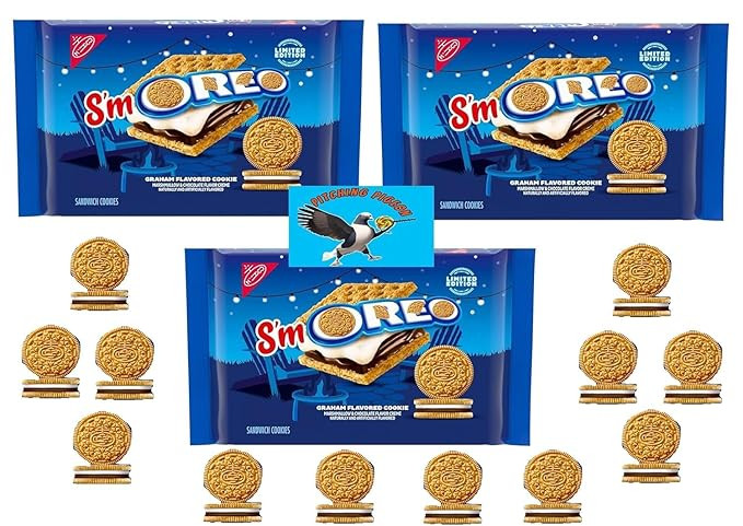 S'mOREO Graham Flavored Smores Sandwich Cookies 32.04oz Limited Edition | Amazon (US)