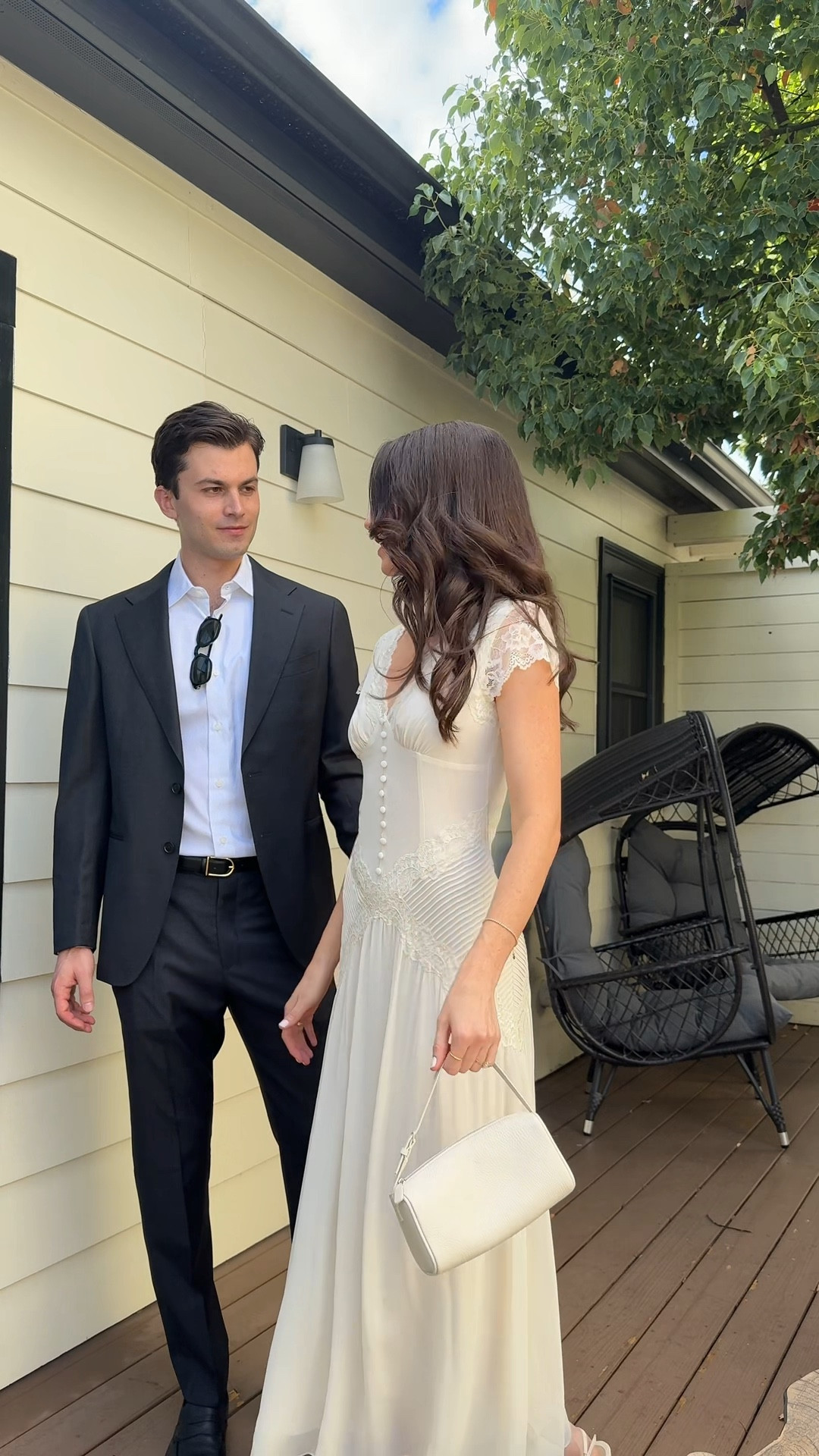rehearsal dinner ootd 🤍

#LTKwedding #LTKitbag