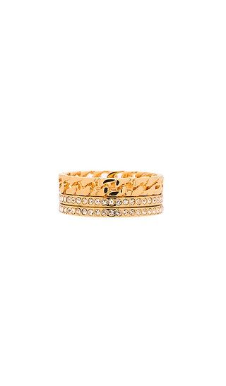 Vita Fede Catena Crystal Ring in Gold | Revolve Clothing