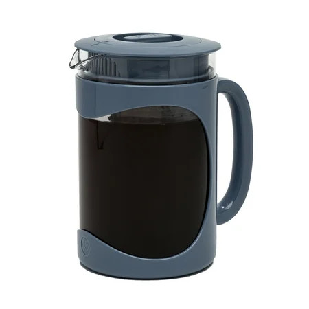 Primula Burke Glass Cold Brew Iced Coffee Maker with Removable Mesh Filter 1.6 Quarts Blue | Walmart (US)
