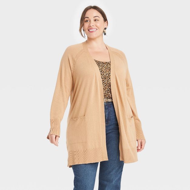 Women's Plus Size Cardigan - Ava & Viv™ | Target