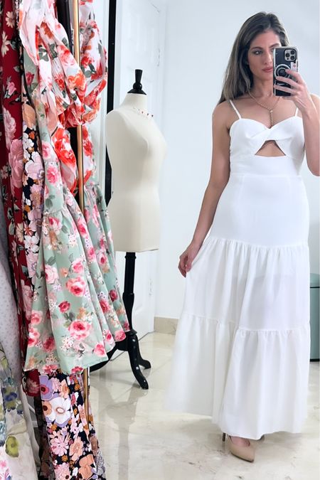 Perfect summer dress. Use code CBROOKE15 for addl 15%off

#LTKSeasonal #LTKunder100 #LTKsalealert